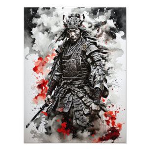 Male Samurai A Photo Print