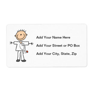 Male Stick Figure Nurse T-shirts and Gifts