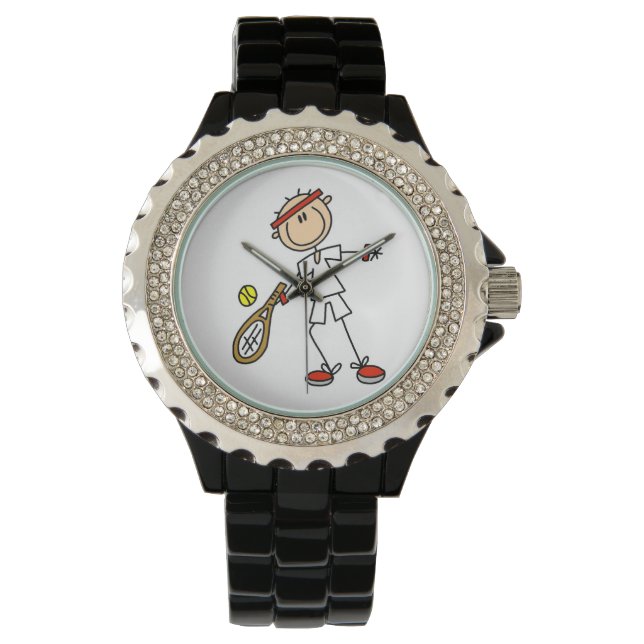Male Tennis Player Watch (Front)