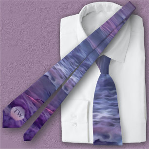 Malecon Sunset 0911 Tie