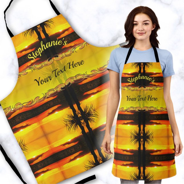 Malecon Sunset 2441 Apron (Creator Uploaded)