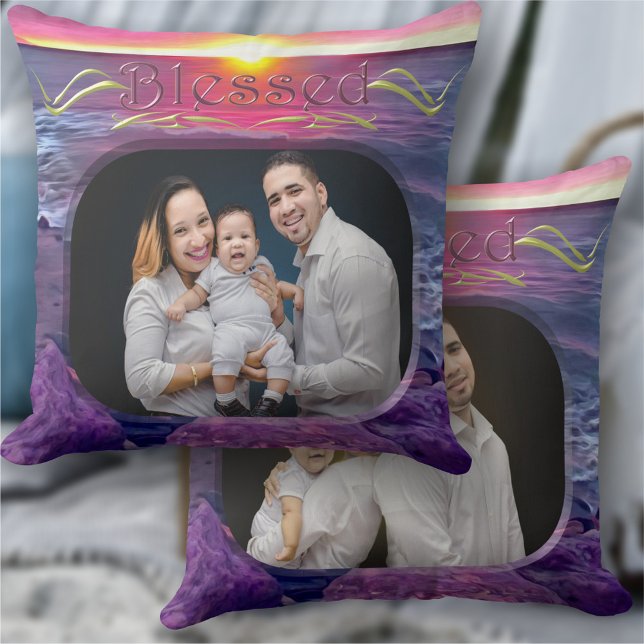 Malecon Sunset Family Blessed 0911 Cushion (Creator Uploaded)