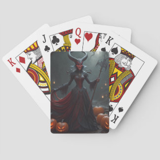 Maleficent inspired playing cards