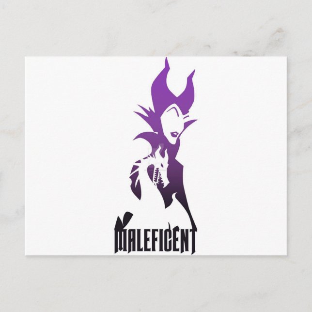 Maleficent Postcard (Front)