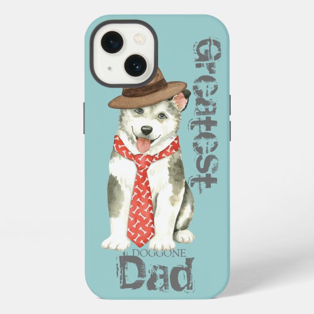 Malemute Dad iPhone Case (Back)