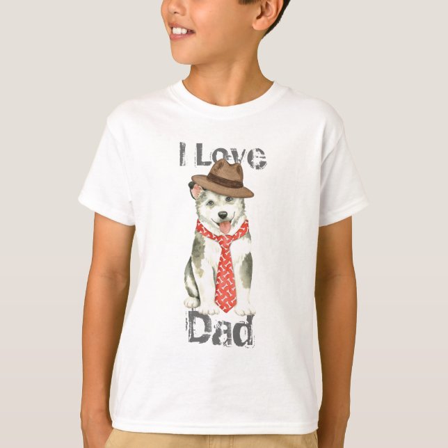 Malemute Dad T-Shirt (Front)