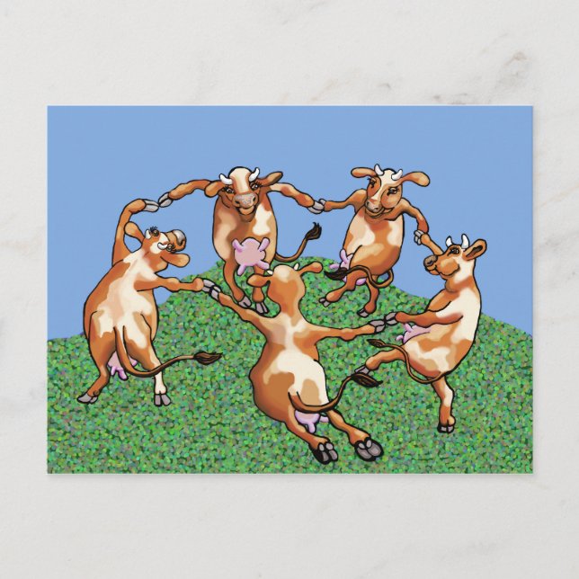 Maleny milkshake postcard (Front)