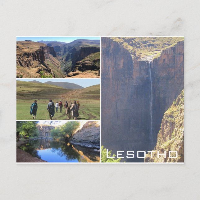 maletsunyane semonkong postcard (Front)