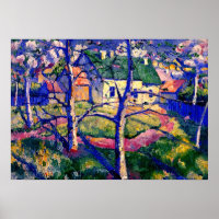 Malevich - Apple Trees in Blossom
