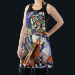 Malevich Kazimir The Knifegrinder Apron<br><div class="desc">The Knifegrinder or Principle of Glittering cubo-futurist painting by the artist Kazimir Malevich</div>