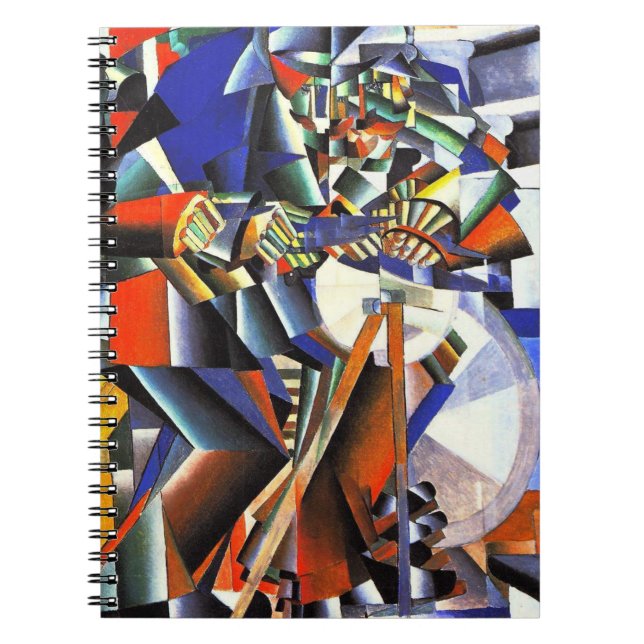 Malevich Kazimir The Knifegrinder Notebook (Front)