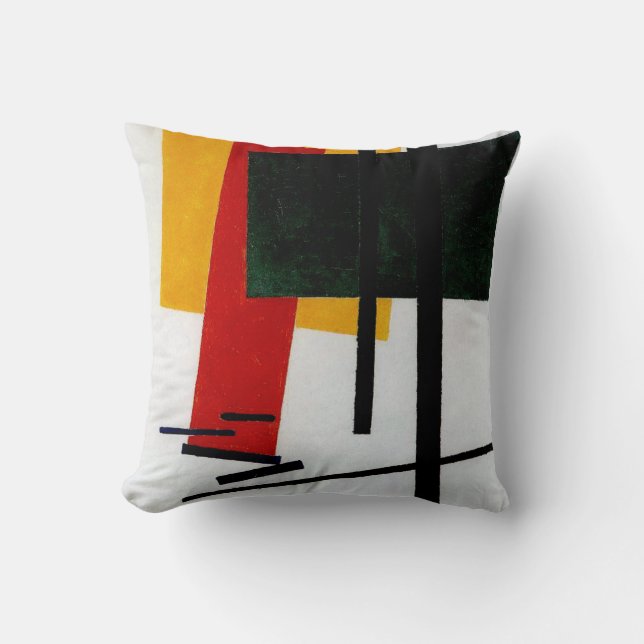 Malevich - Suprematism 1915, famous artwork Cushion (Front)