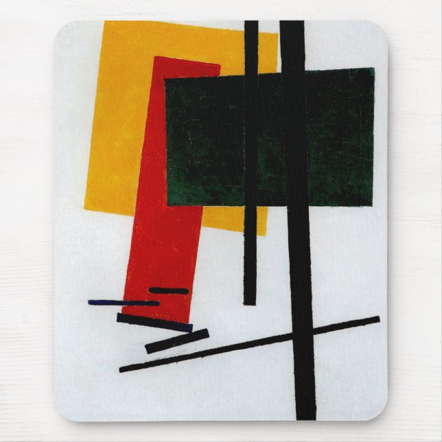 Malevich - Suprematism 1915 Mouse Pad (Front)
