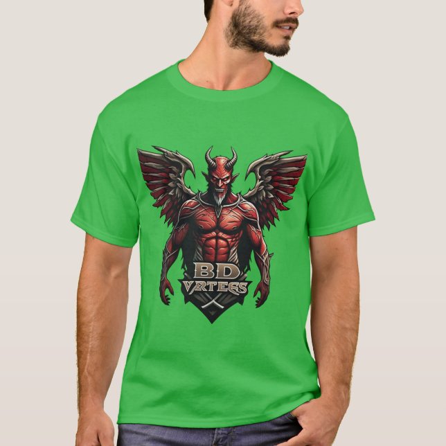 Malevolent Devil Angel Esports T-Shirt  (Front)