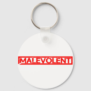 Malevolent Stamp Key Ring