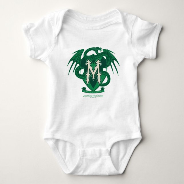 Malfoy Family Crest Graphic Baby Bodysuit (Front)
