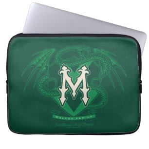 Malfoy Family Crest Graphic Laptop Sleeve