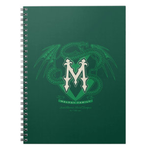 Malfoy Family Crest Graphic Notebook