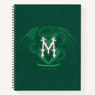 Malfoy Family Crest Graphic Notebook