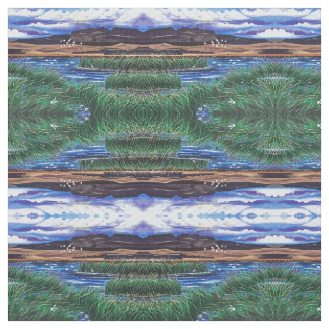 Malheur Bird Refuge Fabric (Swatch)