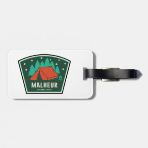Malheur National Forest Camping Luggage Tag