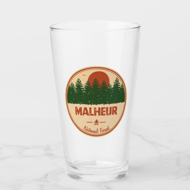 Malheur National Forest Glass (Front)