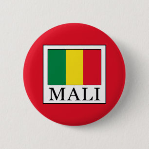 Mali 6 Cm Round Badge