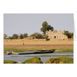 Mali, Djenne. Bani River near Djenne