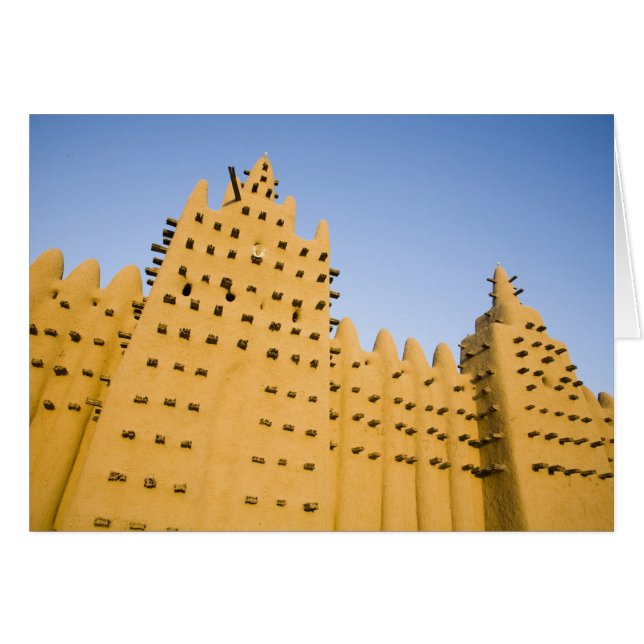 Mali, Djenne. Grand Mosque (Front Horizontal)