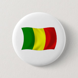 Mali Flag Button