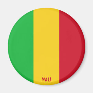 Mali Flag Charming Patriotic Magnet