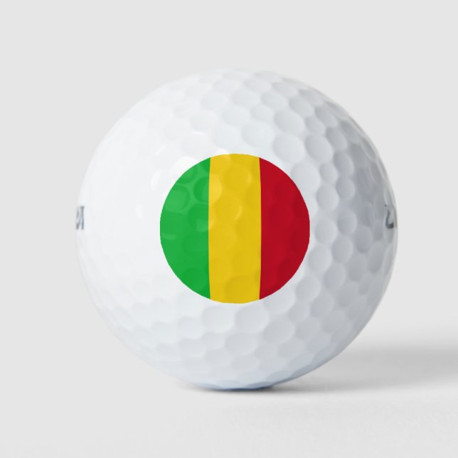 Mali Flag Golf Balls (Front)