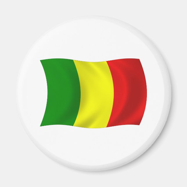 Mali Flag Magnet (Front)