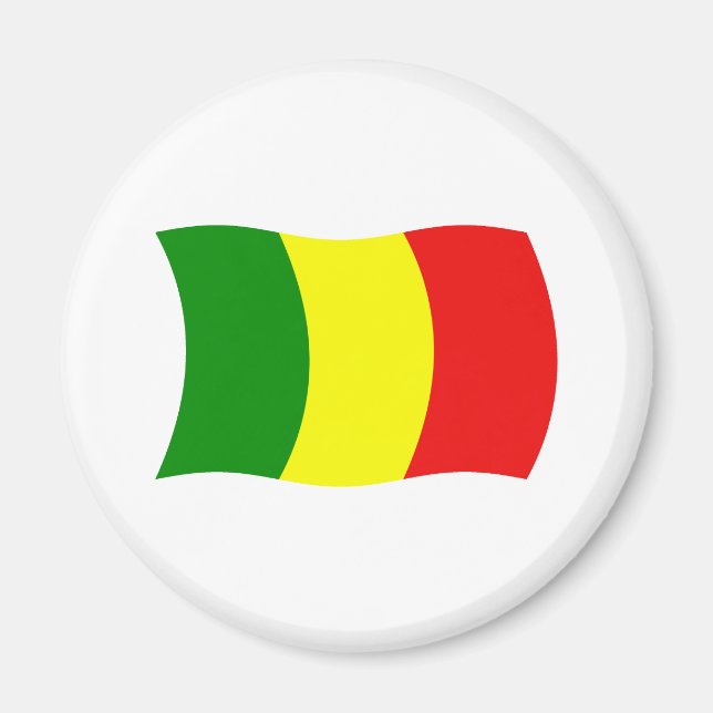 Mali Flag Magnet (Front)