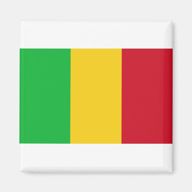 Mali Flag Magnet (Front)