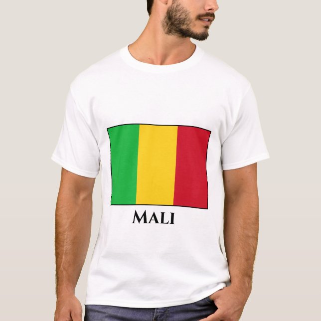 Mali Flag T-Shirt (Front)