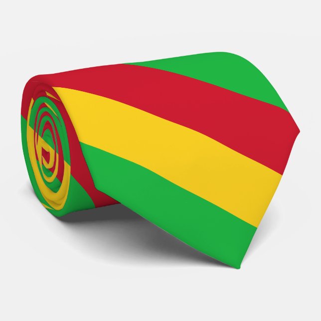 Mali Flag Tie (Rolled)