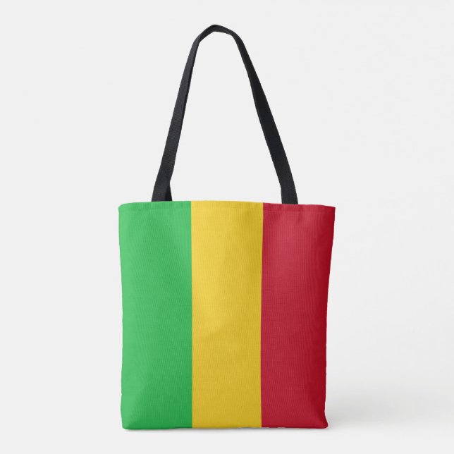 Mali Flag Tote Bag (Back)