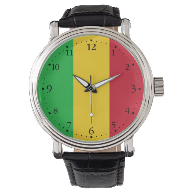 Mali Flag Watch (Front)