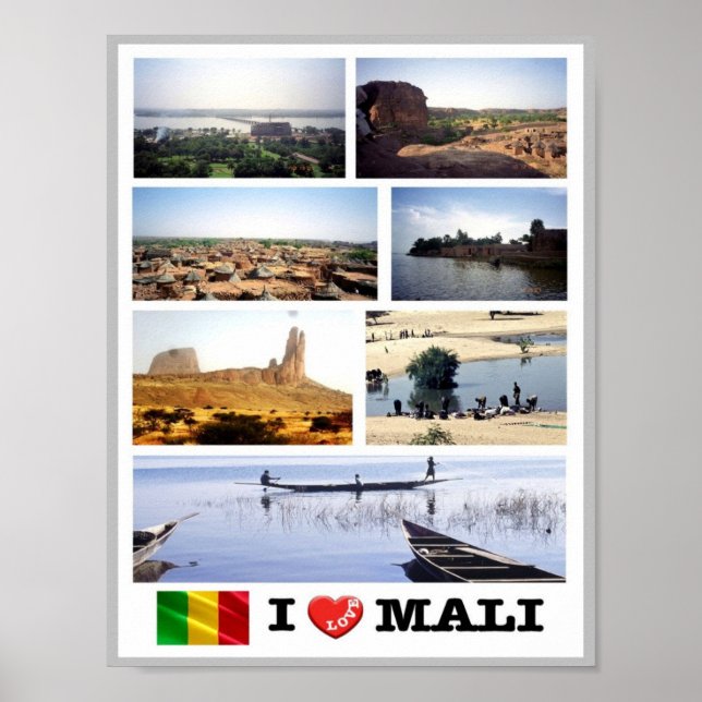 Mali - I Love - Poster (Front)