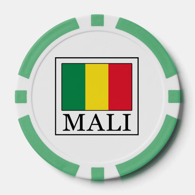 Mali Poker Chips (Front)