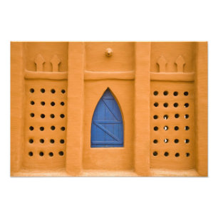 Mali, Segou. Traditional mud brick building Photo Print