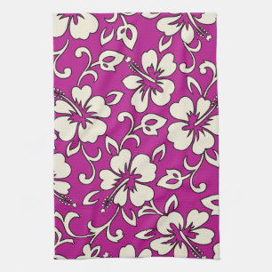 Malia Hibiscus Hawaiian Kitchen Towel