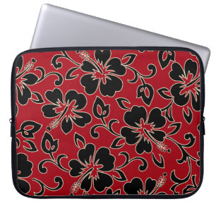Malia Hibiscus Hawaiian Neoprene Wetsuit Laptop Sleeve
