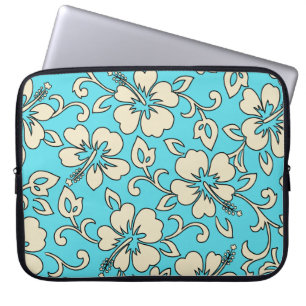 Malia Hibiscus Hawaiian Neoprene Wetsuit Laptop Sleeve