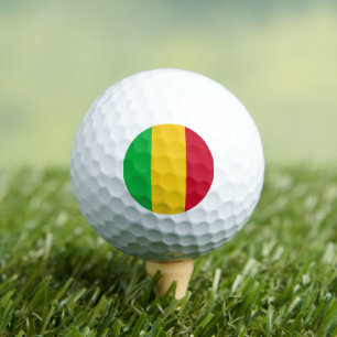 Malian Flag, Flag of Mali Golf Balls