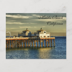 Malibu Beach, California Postcard