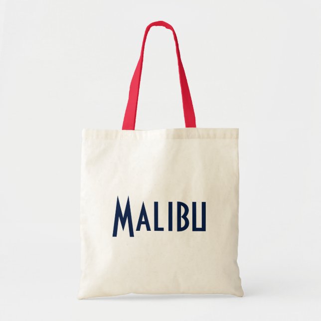 Malibu Budget Tote Bag (Front)