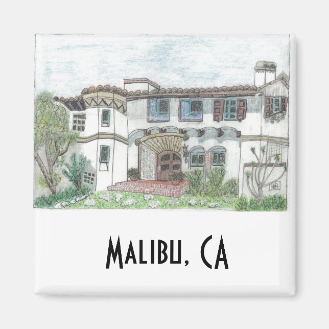 Malibu, CA Magnet (Front)