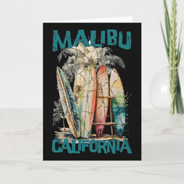 Malibu California _1  Card (Front)